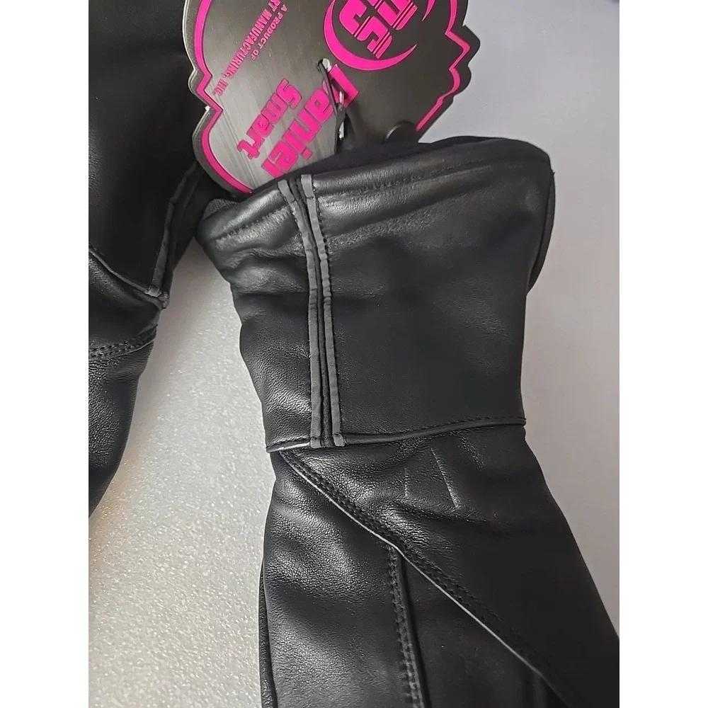 Daniel Smart DS-70 Womens Deerskin L Gloves Reflective 3M Thinsulated Waterproof